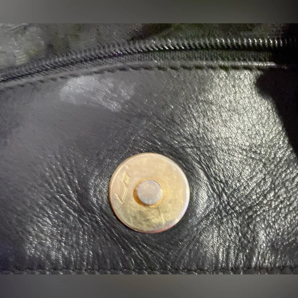 Salvatore Ferragamo Canvas Black Chain Strap Bag - Picture 16 of 17